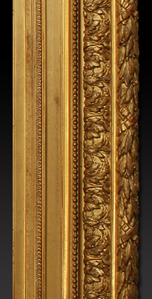 bordure cadre tableau doré