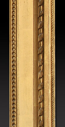 bordure cadre tableau italien bois doré